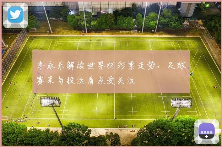 李永乐解读世界杯彩票走势，足球赛果与投注看点受关注